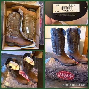 Dan Post Tan Cowboy Boots